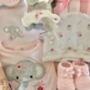 Elephant Pink Baby Girl Gift Hamper, thumbnail 3 of 3