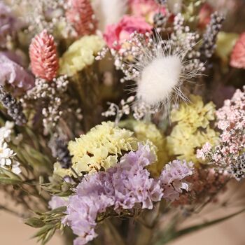 Luxury Pastel Dried Flower Bouquet, 6 of 9