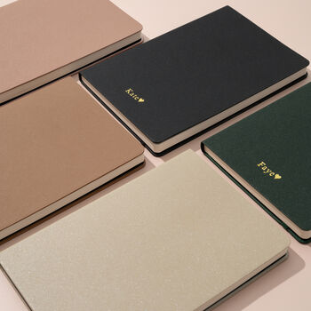 Personalised Classic Lined Journal/Notebook, 4 of 6