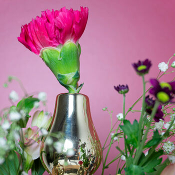 Gold Tulip Vase, Three Layers, 2 of 3