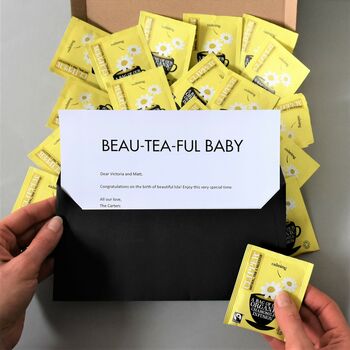 Novelty New Baby Letterbox Friendly Tea Gift, 5 of 6