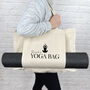 Personalised Organic Yoga Bag, thumbnail 4 of 5