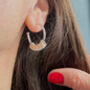 Milestone Birthday Sterling Silver Hoop Earrings, thumbnail 11 of 12