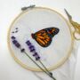 Butterfly Embroidery Kit, thumbnail 2 of 11