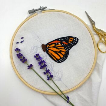Butterfly Embroidery Kit, 2 of 11