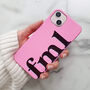 The Problem Pink Phone Case, thumbnail 1 of 5