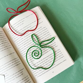 Teacher Apple Thank You Bookmark, 3 of 4