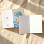 Lots Of Love Hydrangea Floral Card, thumbnail 5 of 5