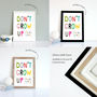 Don't Grow Up Print, New Baby Boy Gift, thumbnail 4 of 4