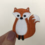 Fox Iron On Patch, thumbnail 1 of 3