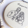 Customised Picture/Portrait Hand Embroidery, thumbnail 5 of 5