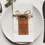 Mother Of The Groom Wooden Place Setting, thumbnail 3 of 5