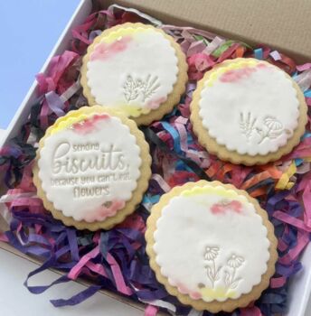 Letterbox Flowers Biscuit Box, 2 of 4