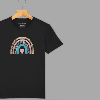 Boho Rainbow Girls And Boys T Shirt, 3 of 12