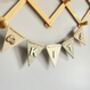 Farm Bunting Personalised Wooden Tractor Bunting For Nursery, thumbnail 1 of 12