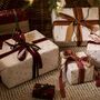 Set Of Three Rolls Of Christmas Gift Wrap, thumbnail 1 of 6