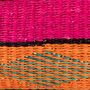 Kala: Pink, Orange And Turquoise Woven Moses Basket, thumbnail 5 of 10