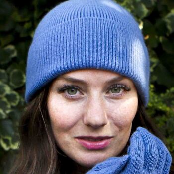 Autumn Soft Cashmere Pumpkin Beanie Hat Gift For Her, 6 of 7