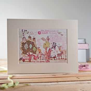 Personalised Christening Print, 2 of 8