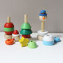 Wooden Stacking Christmas Characters, thumbnail 2 of 2