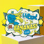 Bananaman Beano Surprise Comic Cracker Card, thumbnail 1 of 3