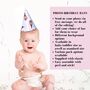 Personalised Face Photo Birthday Party Hats, thumbnail 5 of 7