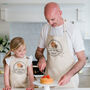Personalised Father's Day Matching Baking Apron Set, thumbnail 1 of 12
