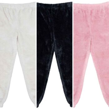 Unisex Fleece Warm Joggers, 3 of 3