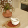 Luxury White Marble Pestle And Mortar, thumbnail 3 of 6