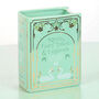 Green Book Shaped Ceramic Flower Vase, thumbnail 3 of 5
