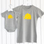 Mother And Baby Elephant T Shirt Set, thumbnail 1 of 2
