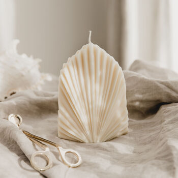 Statement Sculpture Hand Poured Soy Wax Candle, 2 of 3
