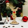 Personalised Christmas Table Place Setting Reindeer, thumbnail 7 of 7