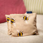 Lavender Wheat Warmer, Heated Wheat Bag In Bees, thumbnail 8 of 8