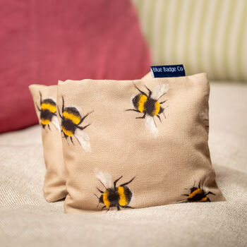 Lavender Wheat Warmer, Heated Wheat Bag In Bees, 8 of 8
