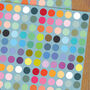 Spots And Dots Wrapping Paper Two Sheets, thumbnail 1 of 5