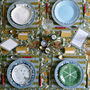 Maximalist Pattern Floral Tablecloth, thumbnail 4 of 5