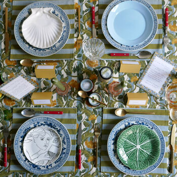 Maximalist Pattern Floral Tablecloth, 4 of 5