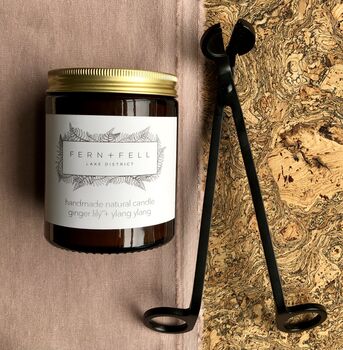 Relaxing Ginger Lily + Ylang Ylang Candle, 3 of 4