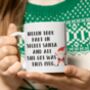 Personalised Secret Santa Gift Mug, thumbnail 1 of 3