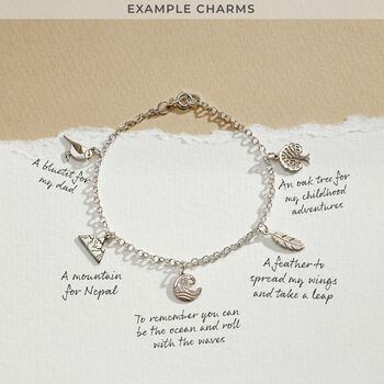 Personalised Dinky Story Five Charm Bracelet, 3 of 10