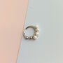Sterling Silver Pearl Ear Cuff, thumbnail 4 of 5