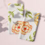 Cotton Flower Tea Towel, thumbnail 4 of 7