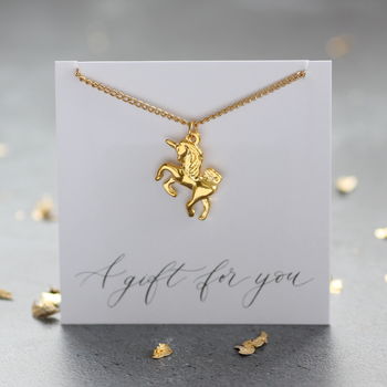 Dainty Gold Plated Navette Birthstone Necklace
