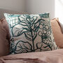 Houseplant Natural And Green Cushion, thumbnail 2 of 8