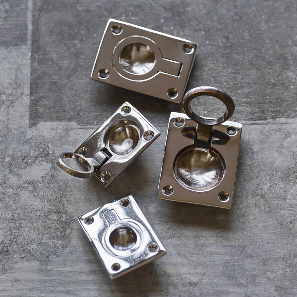 Grove Rectangular Ring Pull Handle By Rowen & Wren
