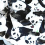 Embarrassment Of Pandas Print Silk Satin Amelia Aviator Scarf, thumbnail 3 of 5