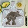 Elephant Medium Chopping Board, thumbnail 1 of 2