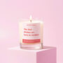 Funny Birthday Gift Candle October Birthday Bitch, thumbnail 1 of 3