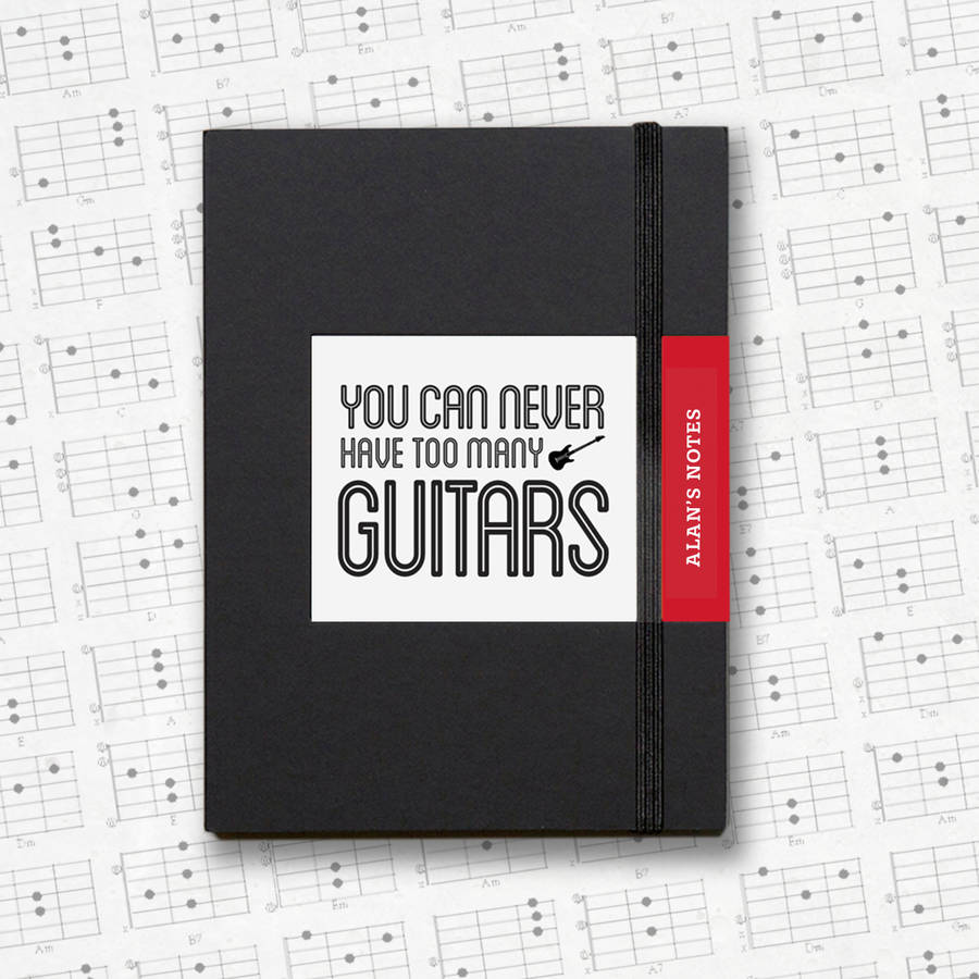 Personalised Music Notebook, 1 of 5